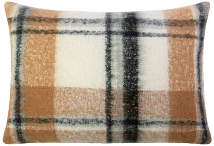 Kussen ruit boucle beige 40x60cm