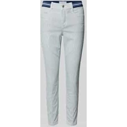 slim fit jeans met elastische band model 'Ornella'