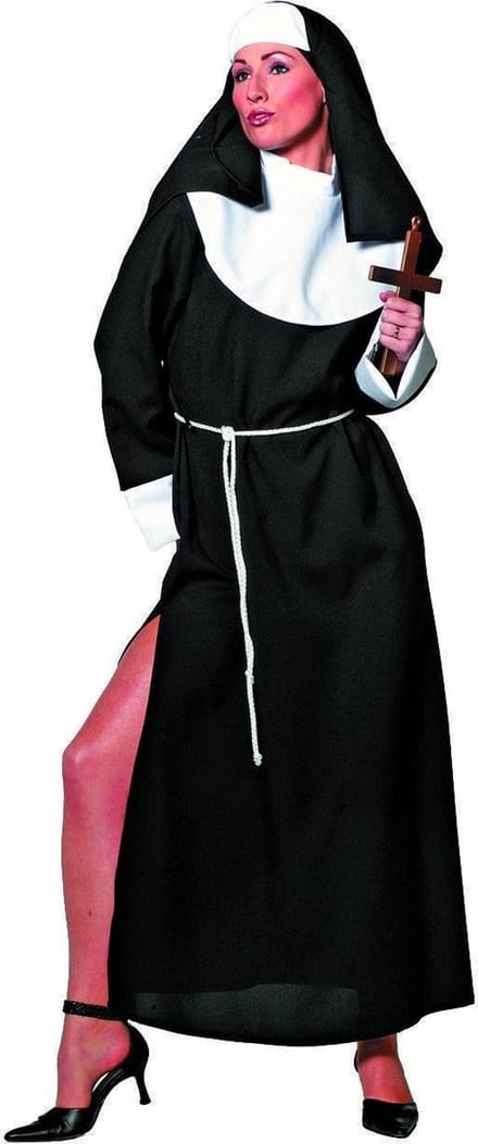 Sexy Nonnen verkleedkleren - Maat 44