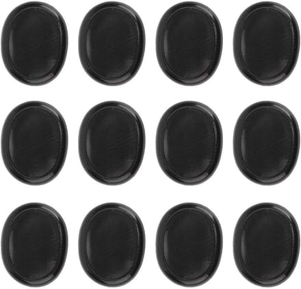 Drumdempers - Percussie Gel - Oefenen Geluid - Zelfklevend Siliconen - 12 Stuks - Zwart