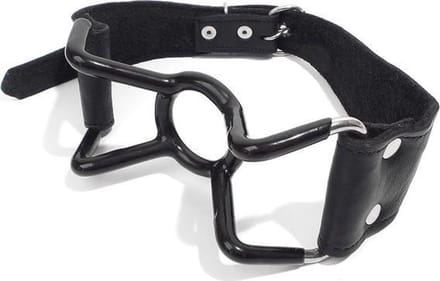 Black Label - Spider PVC Coated Stainless Steel Mouth Gag