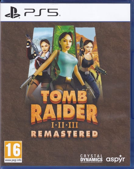 Tomb Raider I-III Remastered - Sony PlayStation 5 - Action/Adventure