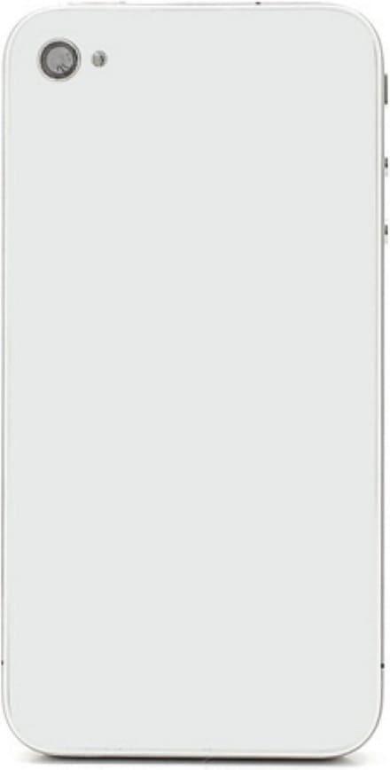 Geschikt voor iPhone 4s achterkant - wit