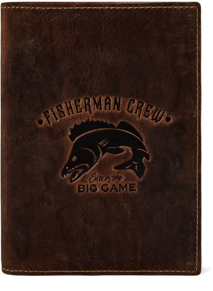 Greenburry Karpfen Ausweisetui Leder 12 cm - brown 2