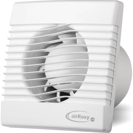 Badkamerventilator met Vochtsensor en Timer 120 mm wit - pRim120HS