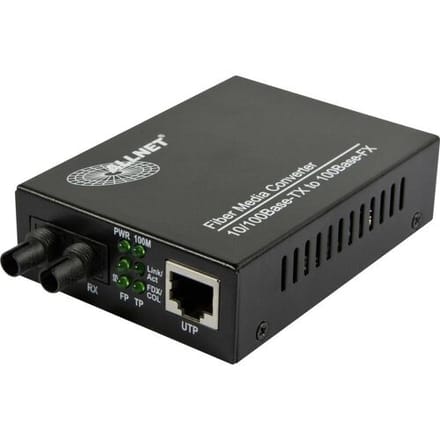 Allnet ALL-MC107-ST-MM LAN, ST Duplex Netwerk mediaconverter 100 MBit/s