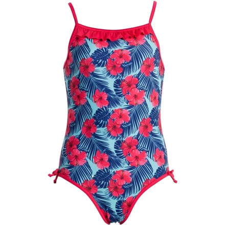 1-delig meisjes zwempak Squba Squba Flowers Series Subli