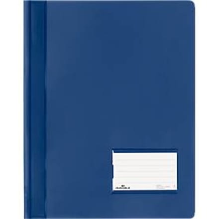 DURABLE Premium presentatiemap, voor A4, hard pvc, 25 stuks, donkerblauw