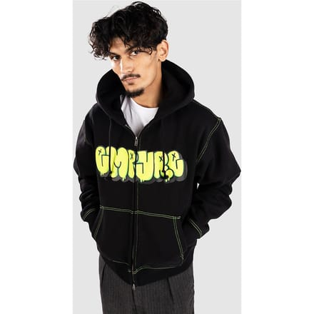 Empyre Slime Zip Hoodie zwart
