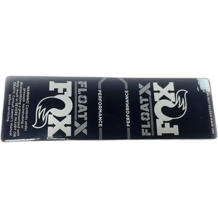 Harsstickers Fox Factory P-S, Float X 2022