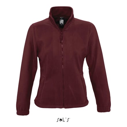 SOL'S Women´s Fleece Jacket North L745 - Burgundy - L
