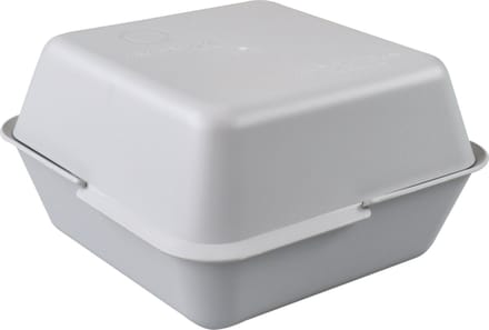 Bak - PP - reusable - maaltijdbox - 234x156x43mm - forest - 48 stuks
