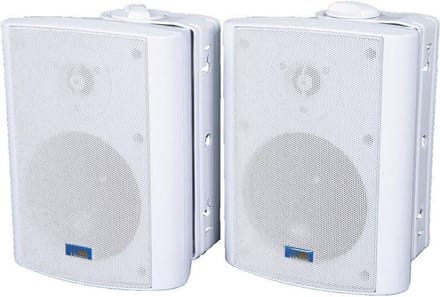 TIC ASP60-W  - Professional Terras Speakers 8Ω 70v 5" 80W (paar) - wit