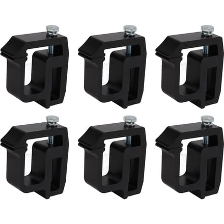6 Stuks Montageklemmen voor Pick-up Cap Vervanging voor Chevy Silverado Sierra 1500 2500 3500 black