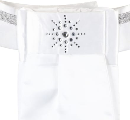 Quur Plastron Quur Qdiva Wit-zilver