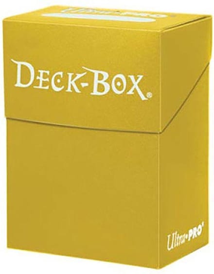 Ultra Pro Deck Box-Geel (Diversen) Nieuw