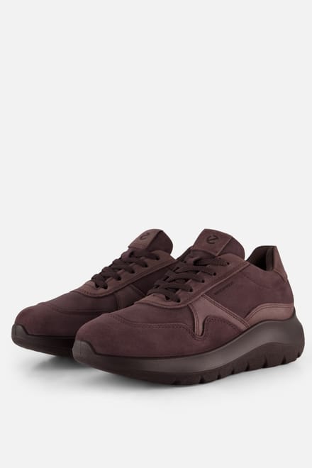 Ecco Valerie W Sneakers bordeaux Nubuck - Maat 38