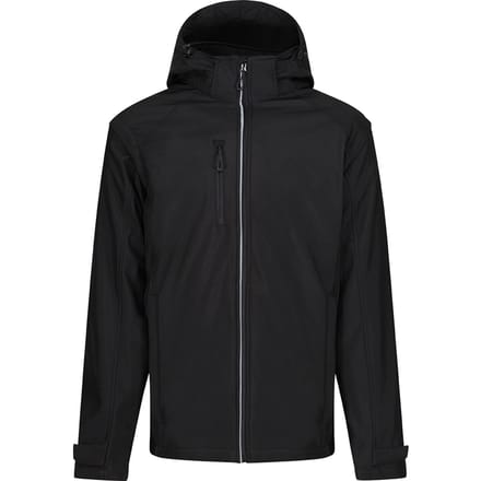 Regatta Heren Erasmus 4 In 1 Jas Soft Shell (Zwart)