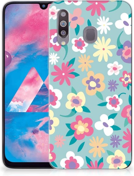 Samsung Galaxy M30 TPU Case Flower Power