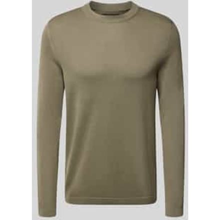 slim fit pullover van puur katoen Marc O'Polo × DFB Travel collectie
