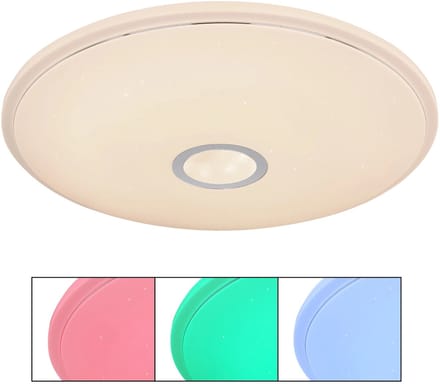 Globo - plafonniere - Connor - wit - metaal - Ø 68cm - LED - 41386-30SH
