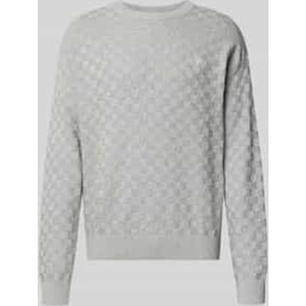 Regular fit pullover in gebreide look