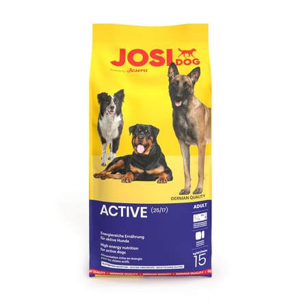 15kg JosiDog Active kip droogvoer voor honden