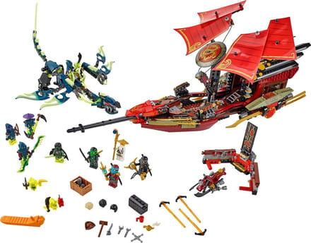 LEGO NINJAGO Final Flight of Destiny's Bounty, Bouwpakket, 9 jaar, 1253 stuk(s)