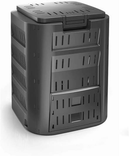 Compostbak 320L - Duurzame Composteur voor Tuin - 80x70x70 cm