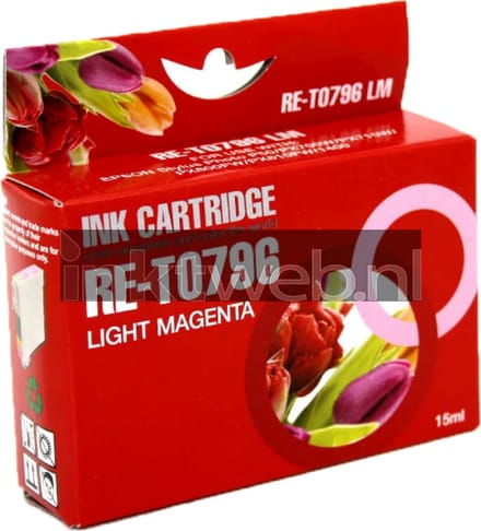 Huismerk Epson T0796 licht magenta (Compatible XXL)