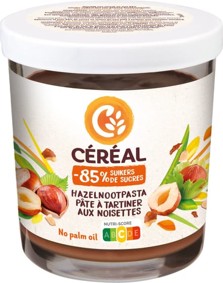 Céréal Hazelnootpasta - 4 x 200 gr - Voordeelverpakking