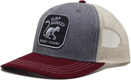Surf Monkey - Trucker Cap - 6 Panel - One Size - Snapback - Granaatbeige