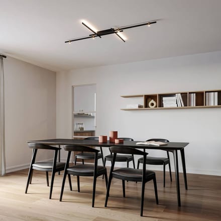 Wever & Ducré Lighting WEVER & DUCRÉ LED lamp Trace Grid 2.0 zwart/beige 927