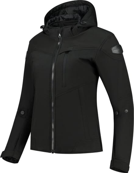 Rusty Stitches Motorrad Jacke Ann 68379 Black-38