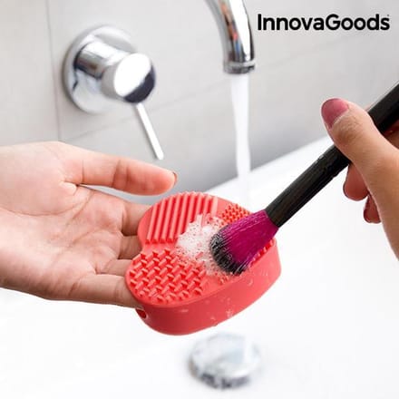 InnovaGoods Heart Makeup Borstelreiniger
