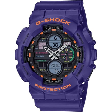 Casio G-Shock GA-140-6AER Herenhorloge 50 mm - Paars