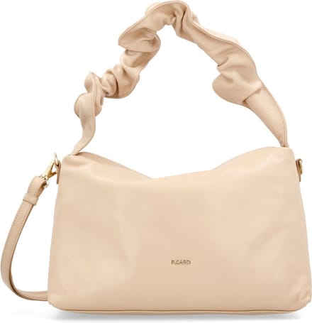 PICARD Leren Schoudertas Night Out Shoulder Bag Cookie Beige