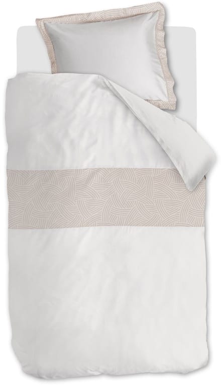 Beddinghouse Bakthi dekbedovertrek - Eenpersoons - 140 x 200/220 cm - Zand