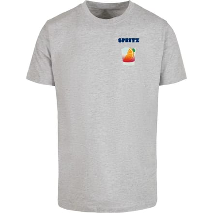 Mister Tee - Vintage Spritz Heren Tshirt - S - Grijs