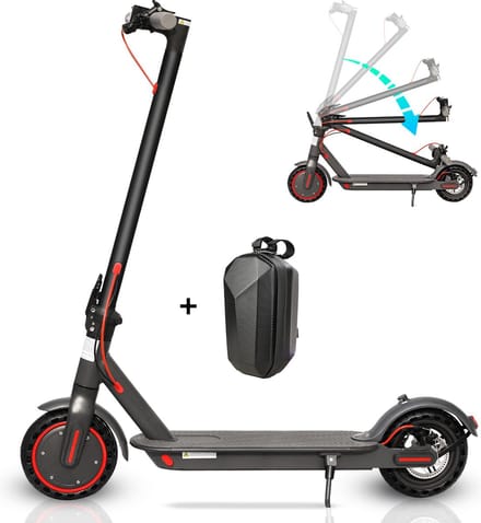 Stay-on M365 Go | Elektrische step | Carbon Stuurtas | Krachtige 350W motor | 25km/h | Max. 30km | Compact inklapbaar | NL handleiding | Smart-App