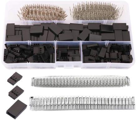 720pcs Servo Kabel Stekkers, 3 Pin RC Servo Verlengkabel Connector, 2.54mm Plug Kit voor Modelbouw en Elektronica