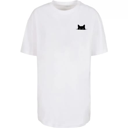 Dames-T-shirt Merchcode Halloween - Cat