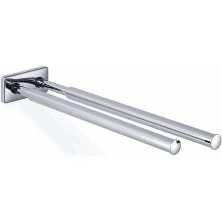 Giese towel rail double 32.5 cm, extendable 90116-02