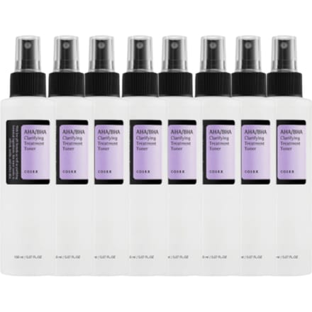 COSRX - AHA/BHA Clarifying Treatment Toner (8elk) Set