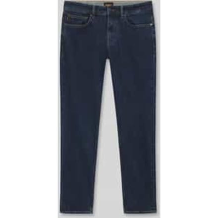 slim fit jeans van katoenmix model 'DELAWARE'