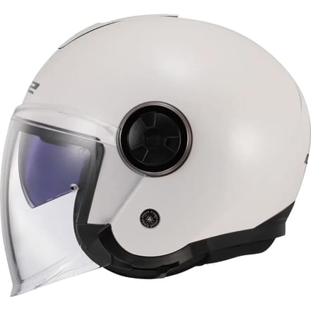 LS2 OF620 Classy Solid Wit Jethelm - Maat L - Helm