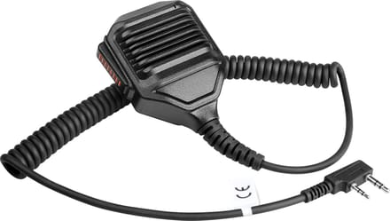 DerComms® Heavy duty IP67 Waterproof Speaker Microfoon voor Kenwood, Boafeng, Inrico, Kirisun, TYT en Hytera