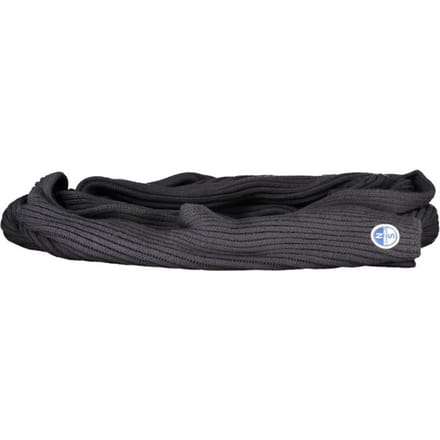 North Sails Sjaal Breed ribbreisel met logopatch