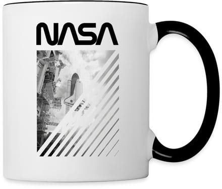 NASA Space Shuttle 6 Mok Tweekleurig
