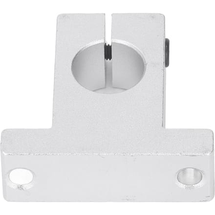 10 stuks SK16 Lineaire Bewegingsrail Ondersteuning Aluminiumlegering Lineaire Asgeleiding Beugel voor Rail Accessoire white